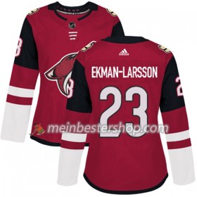 Arizona Coyotes Oliver Ekman-Larsson 23 Adidas 2017-2018 Maroon Trikot Authentic - Dame